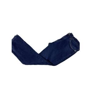 Levis 511 Jeans Mens Tag 34x30 Actual 33x28 Blue Dark Slim Stretch Western Denim